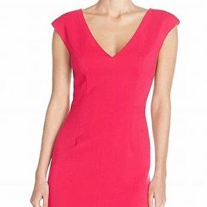 Eliza J Pink Midi Dress